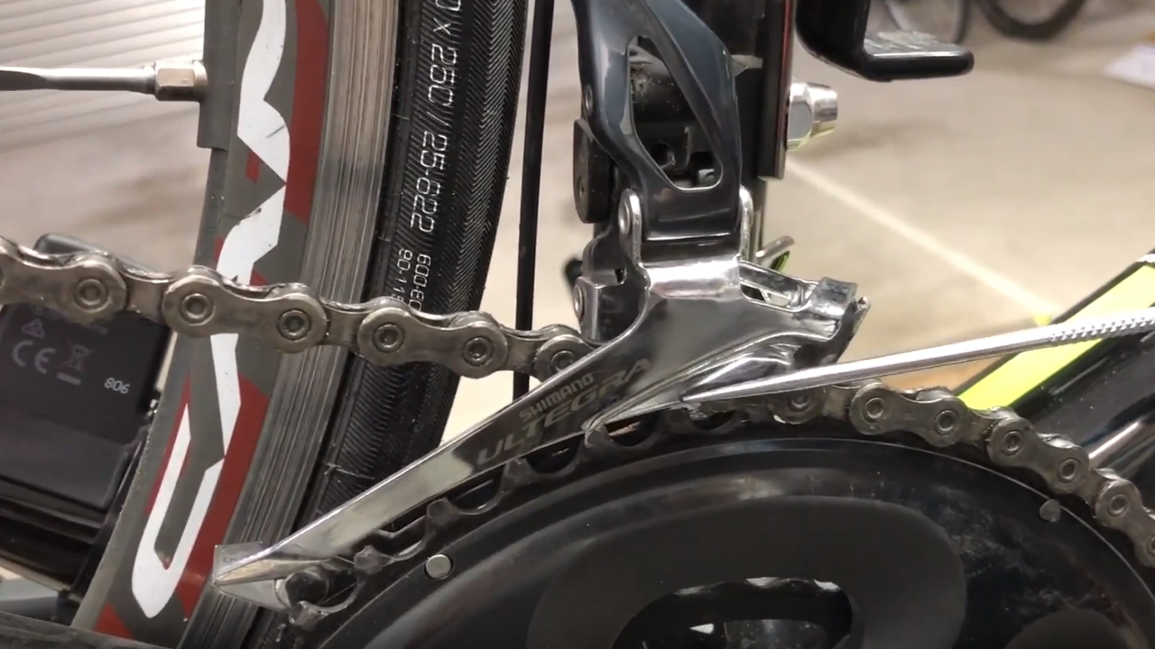 ロードバイクのフロントディレイラー調整 Fd 6800編 動画 Bicycle Garage